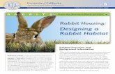Designing a Rabbit Habitat - ANRCatalog