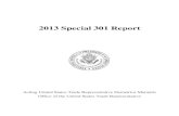 2013 Special 301 Report - Office of the United States Trade