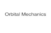 Lecture - Orbital Mechanics
