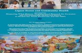 LIQUOR STORES AND COMMUNITy HEALTH