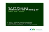 CA IT Process Automation Manager