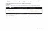ABRA: Auction Based Registration Algorithm