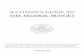 A Citizen's Guide to the Federal Budget - U.S. Government Printing