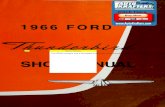 DEMO - 1966 Ford Thunderbird Shop Manual -   - Ford