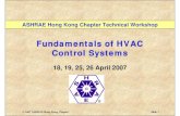 Fundamentals of HVAC Control Systems - Department of Mechanical