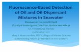 Fluorescence-Based Detection of Oil and Oil-Dispersant Mixtures in Seawater