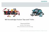 NX Knowledge Fusion Tips and Tricks
