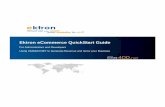 Ektron eCommerce QuickStart Guide - Best of Breed .NET CMS and