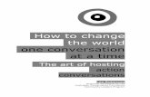 One conversation at a time - Enabling Change