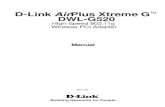 D-Link AirPlus Xtreme G TM DWL-G520