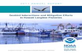 Seabird Interactions and Mitigation Efforts in Hawaii Longline