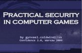 Practical security in computer games