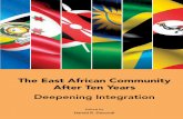 The East African Community After Ten Years
