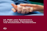 UL 2560 and Emergency Call Systems: Expanding the ......UL 2560 and Emergency Call Systems: Expanding the Standards Framework page 2 Emergency call systems have been used for years