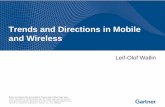 Trends and Directions in Mobile and Wireless