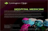 HOSPITAL MEDICINE - Lexington Clinic