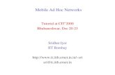 Mobile Ad Hoc Networks - CSE, IIT Bombay