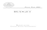Budget of the United States Government - GPO