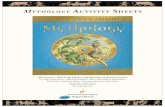 Mythology Act ivi t y SheetS - Candlewick Press - Welcome