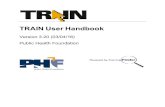 TRAIN User Handbook v3 16