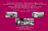 Institutional Frameworks for Community-based Coastal Resources