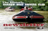 The Historic NARROW BOAT OWNERS CLUB