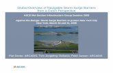 Global Overview of Navigable Storm Surge Barriers from a Dutch