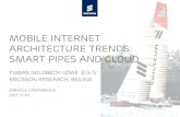 Mobile Internet Architecture Trends: Smart Pipes and Cloud