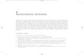 RESEARCH DESIGN - Sage Publications - SAGE - the natural home for