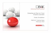 Keeping an Eye on Your Oracle Licenses - Home |DBAK | Delivering