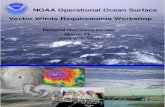 NOAA Operational Ocean Surface Vector Winds Requirements Workshop