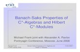 Banach-Saks Properties of C*-Algebras and Hilbert C* -Modules