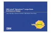 IBM Lotus Sametime Large-Scale Architecture Design