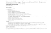 Cisco - Cisco CallManager Express/Cisco Unity Express