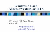 Windows NT and Ardence/VenturCom RTX