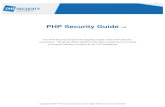 PHP Security Consortium: PHP Security Guide - Chris Shiflett