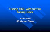 Tuning SQL without the Tuning Pack