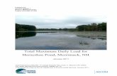 Total Maximum Daily Load for Horseshoe Pond, Merrimack, NH