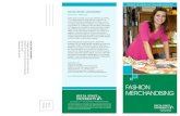FASHION MERCHANDISING - Delta State University of ed... · 2013. 10. 9. · FASHION MERCHANDISING DIVISION OF FAMILY & CONSUMER SCIENCES DELTA STATE UNIVERSITY College of Education