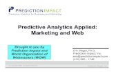 Predictive Analytics Applied: Marketing and Web