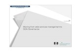 Moving from web services management to SOA Governance