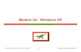 Module 22: Windows XP - Yale University