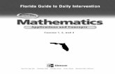 Florida Middle School Guide to Daily Intervention