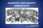 Assisted and Bounty Immigrants - Unlock the Past