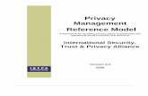 Privacy Management Reference Model
