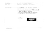 HRD-89-97 Mental Health: Prevention of Mental Disorders and