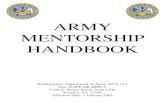 Army Mentorship Handbook 2005 - Army Counseling Online