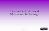 Licensed vs Unlicensed Microwave Technology -