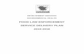 FOOD LAW ENFORCEMENT SERVICE DELIVERY PLAN 2012-2013