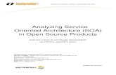 Analyzing Service Oriented Architecture (SOA) in Open Source Products